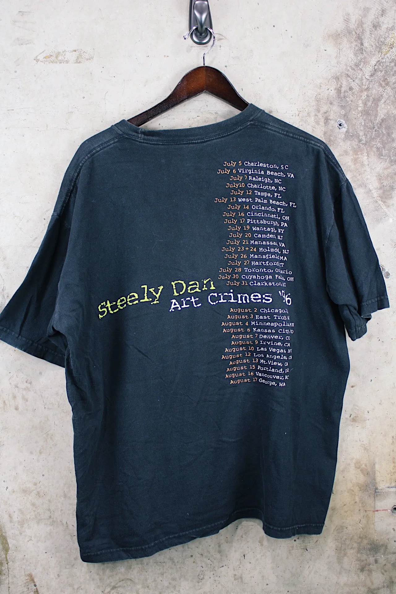 1996 Steely Dan Tour Tee