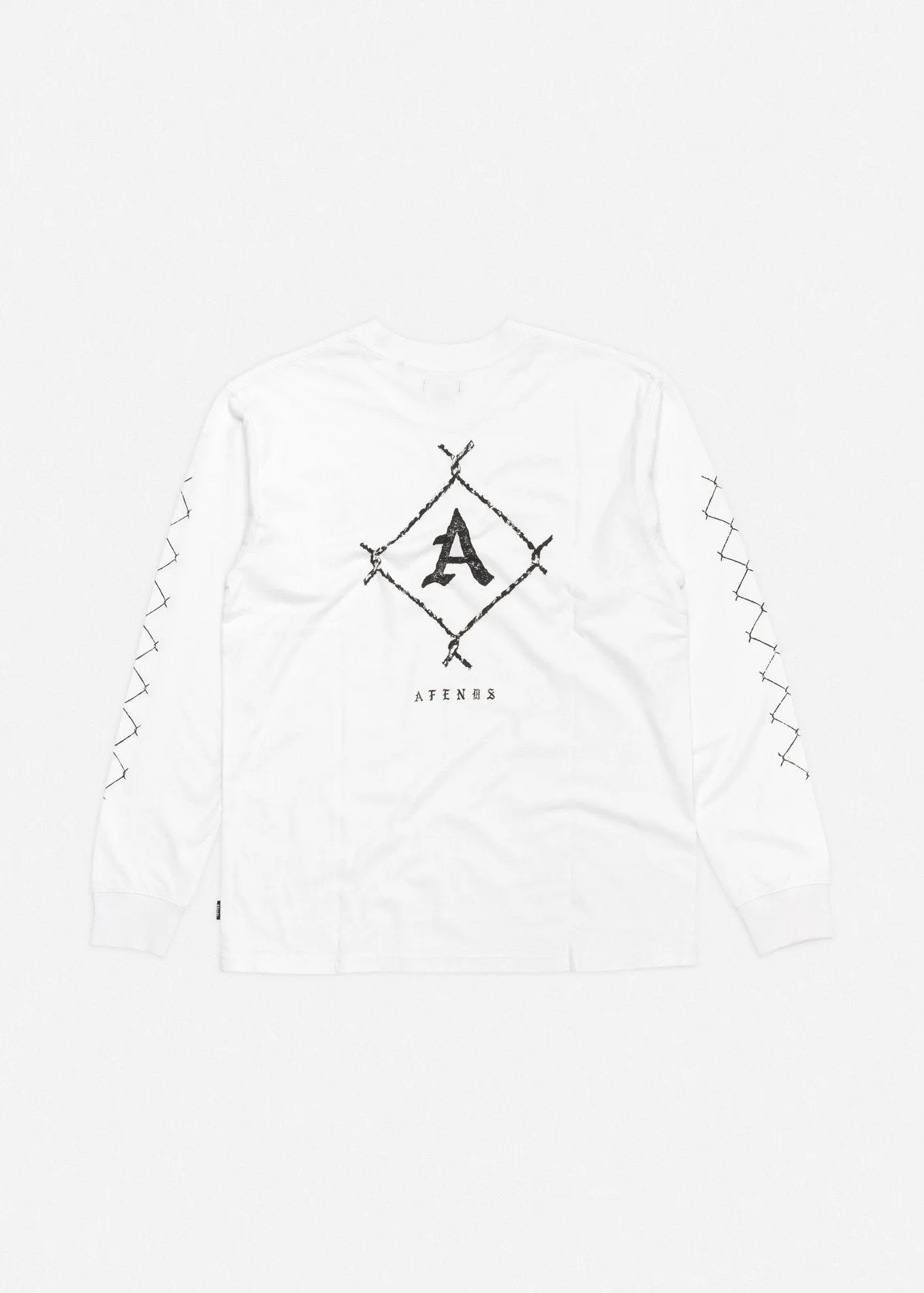 Afends Mens Get Free - Retro Fit Long Sleeve Tee