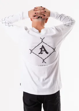 Afends Mens Get Free - Retro Fit Long Sleeve Tee