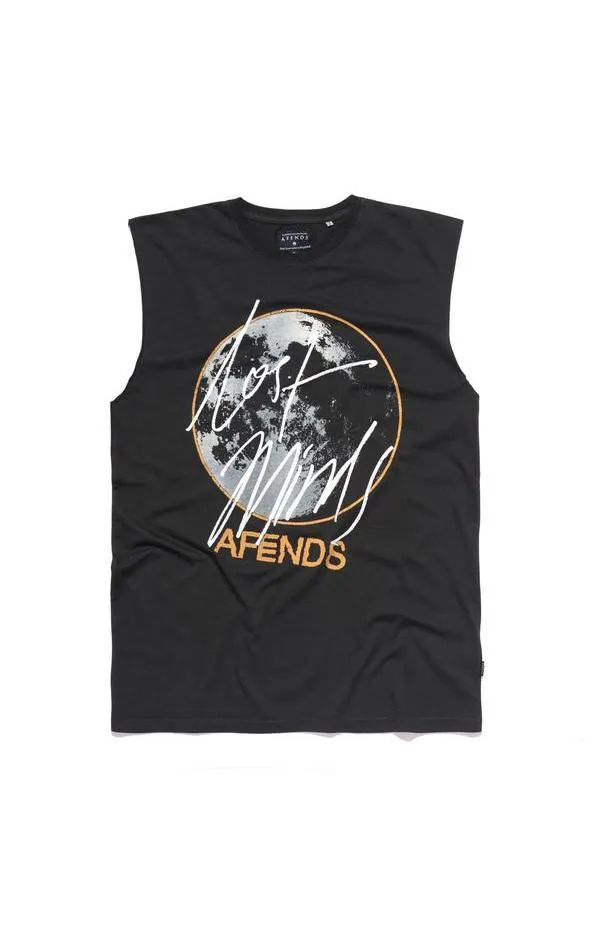 Afends Mens Lost - Retro Fit Bandcut Tee