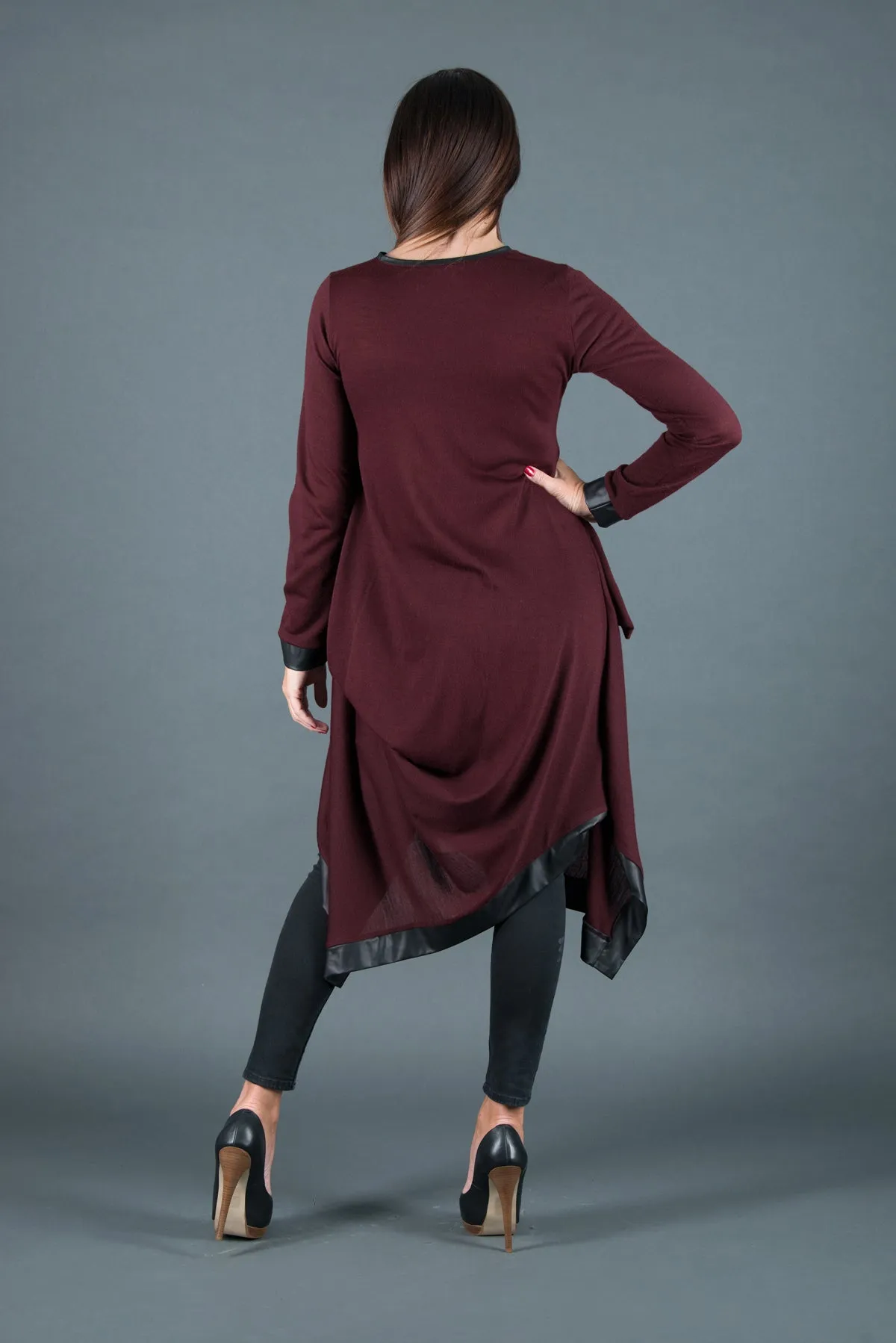 Asymmetrical Knitted Dress SVETLANA