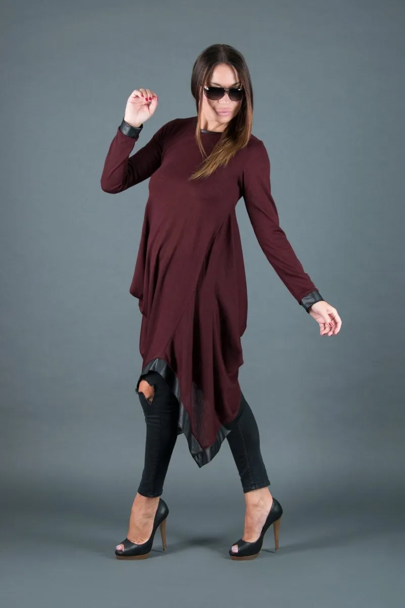 Asymmetrical Knitted Dress SVETLANA