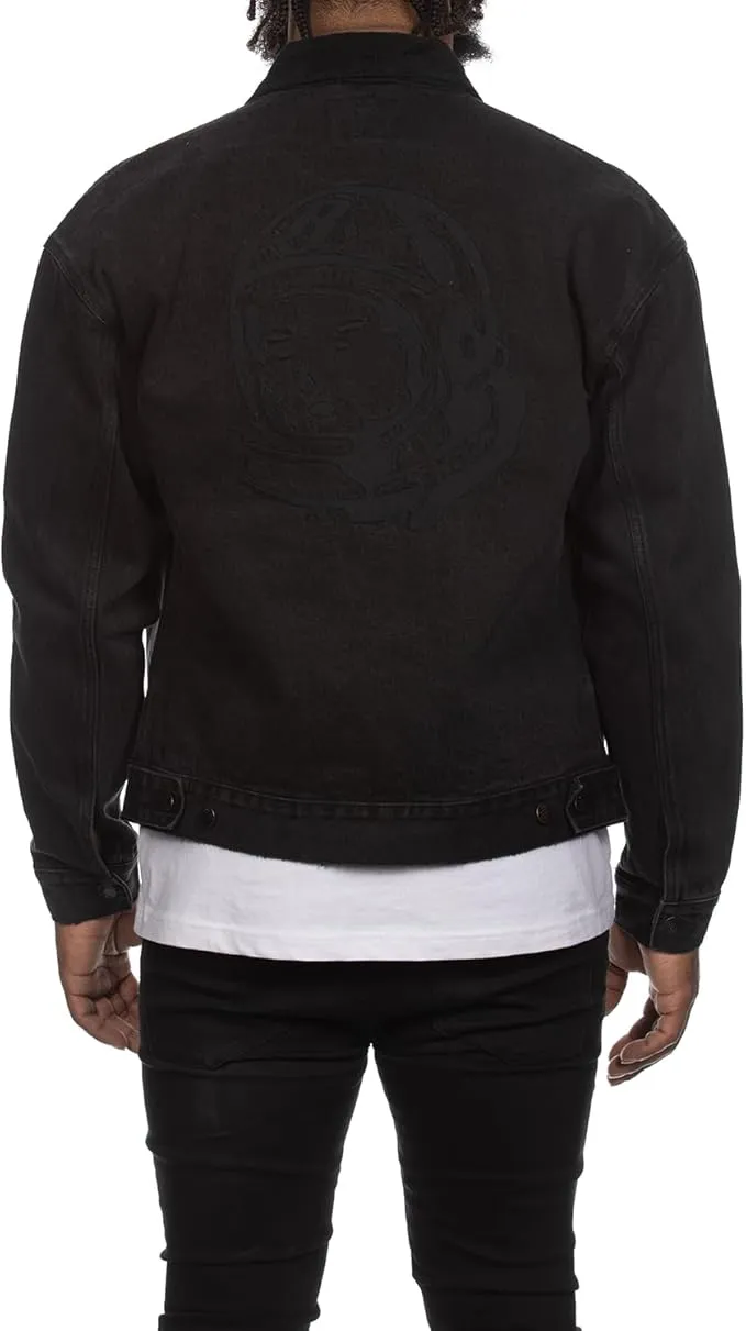 Billionaire Boys Club Clothing Men jacket BB Mind denim black jacket 841-7403