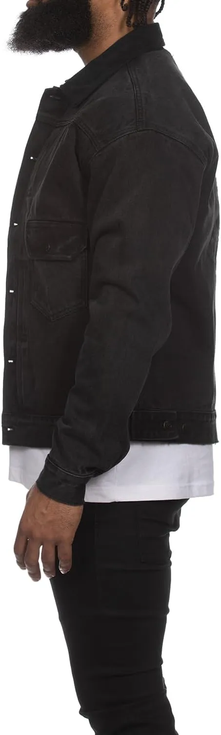 Billionaire Boys Club Clothing Men jacket BB Mind denim black jacket 841-7403