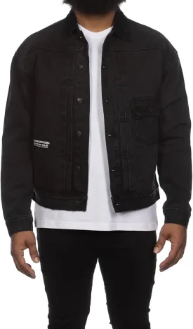 Billionaire Boys Club Clothing Men jacket BB Mind denim black jacket 841-7403