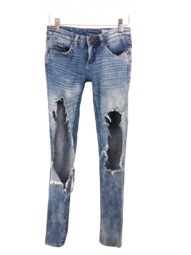 Blank NYC, Teen Girls' Ripped Skinny Classique Jean, Size 24 (0)