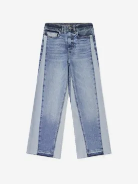 DL1961 Girls Lily Wide Leg Jeans in Blue