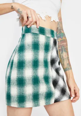 Doherty Plaid Mini Skirt