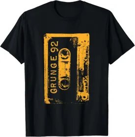 Grunge 90's Vintage Concert Mixtape Retro T-Shirt