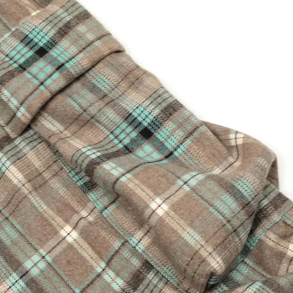 Heritage Pleated Plaid Cargo Pants