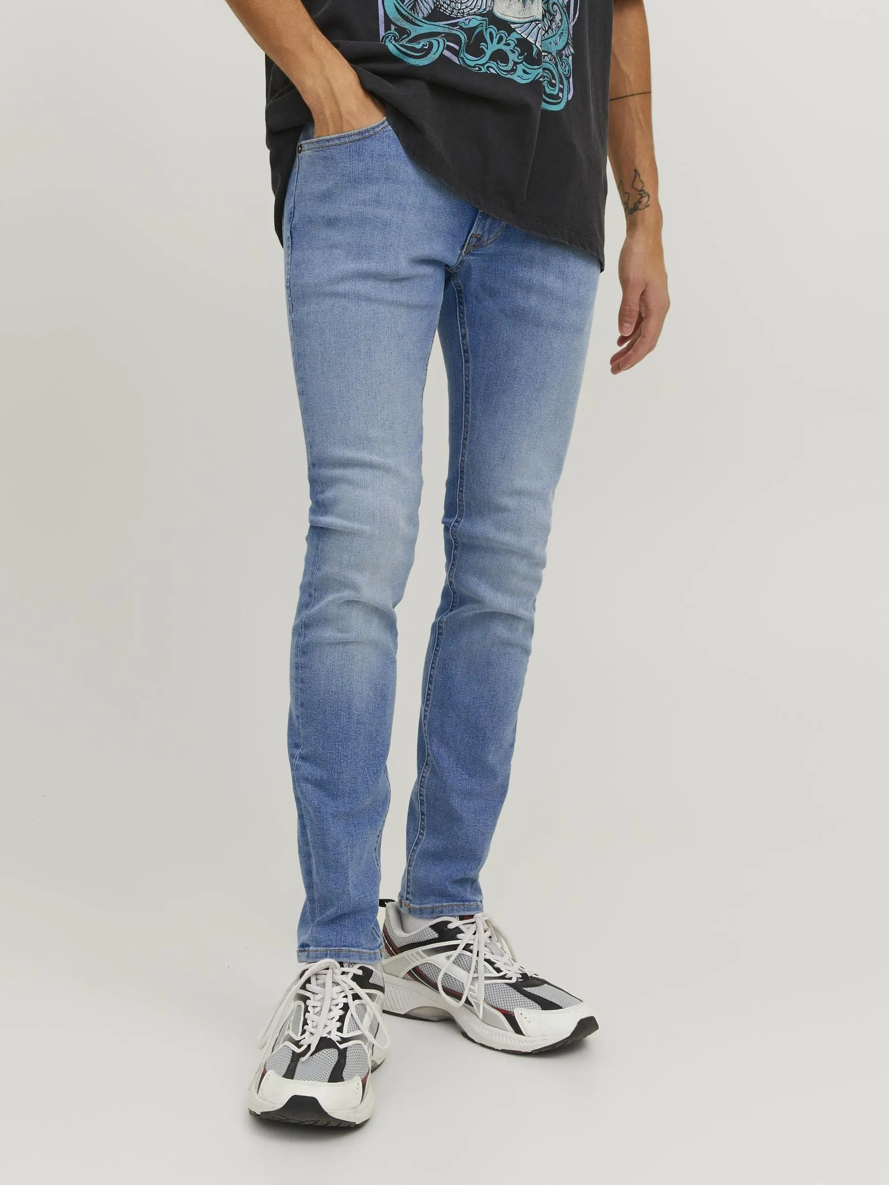 Jack & Jones Liam Original 770 Skinny Fit Jeans Blue - 762
