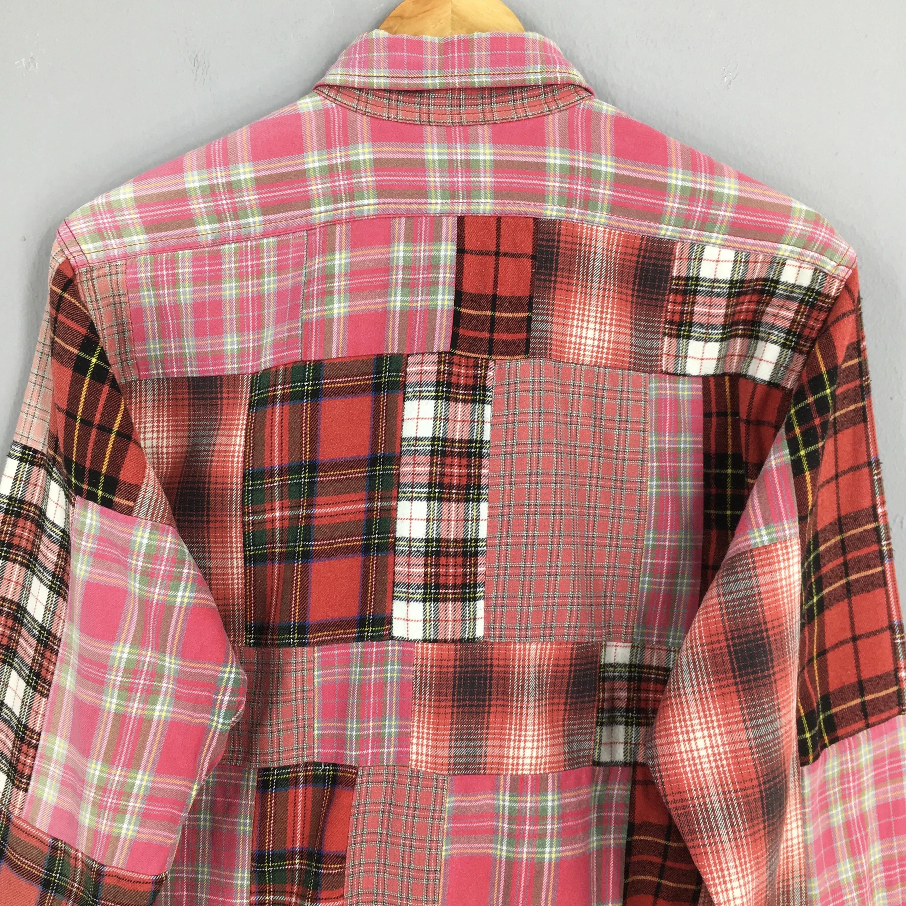 Karl Helmut Japan Patchwork Shirt Medium
