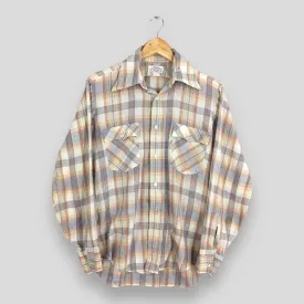 Levis Strauss Checkered Flannel Shirt Medium