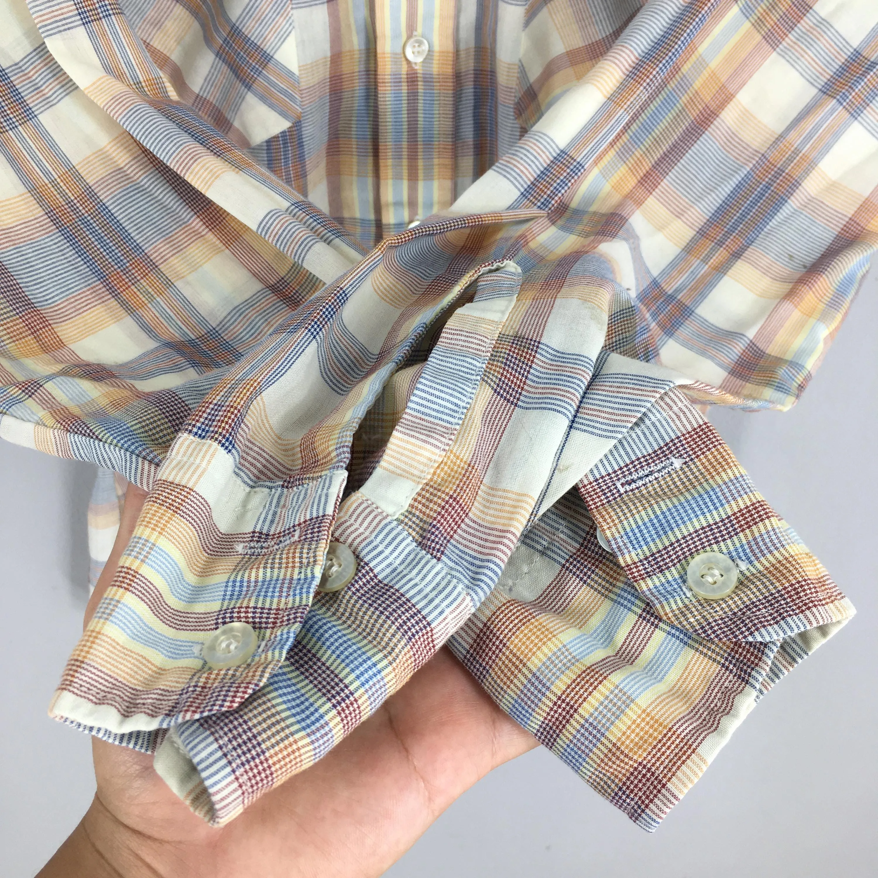 Levis Strauss Checkered Flannel Shirt Medium
