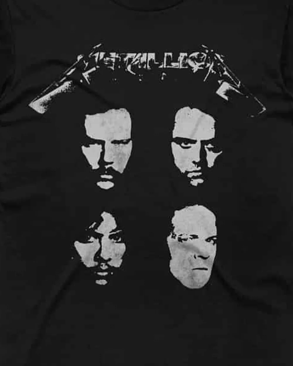 Metallica - Four Faces Retro T-Shirt