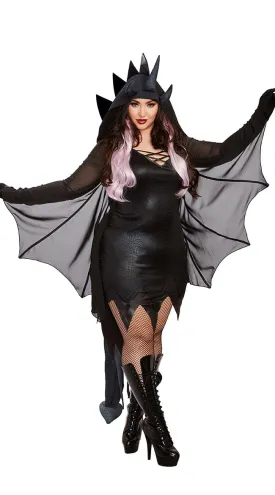 Plus Size Magic Dragon Costume