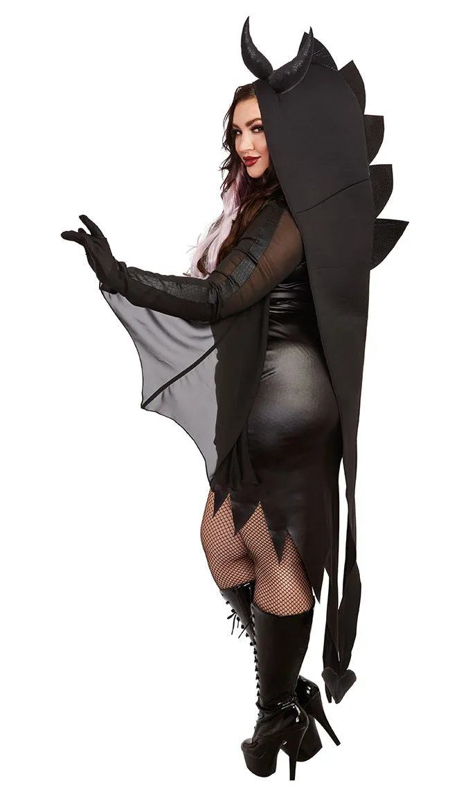 Plus Size Magic Dragon Costume