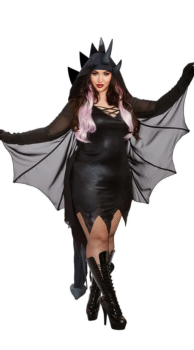 Plus Size Magic Dragon Costume