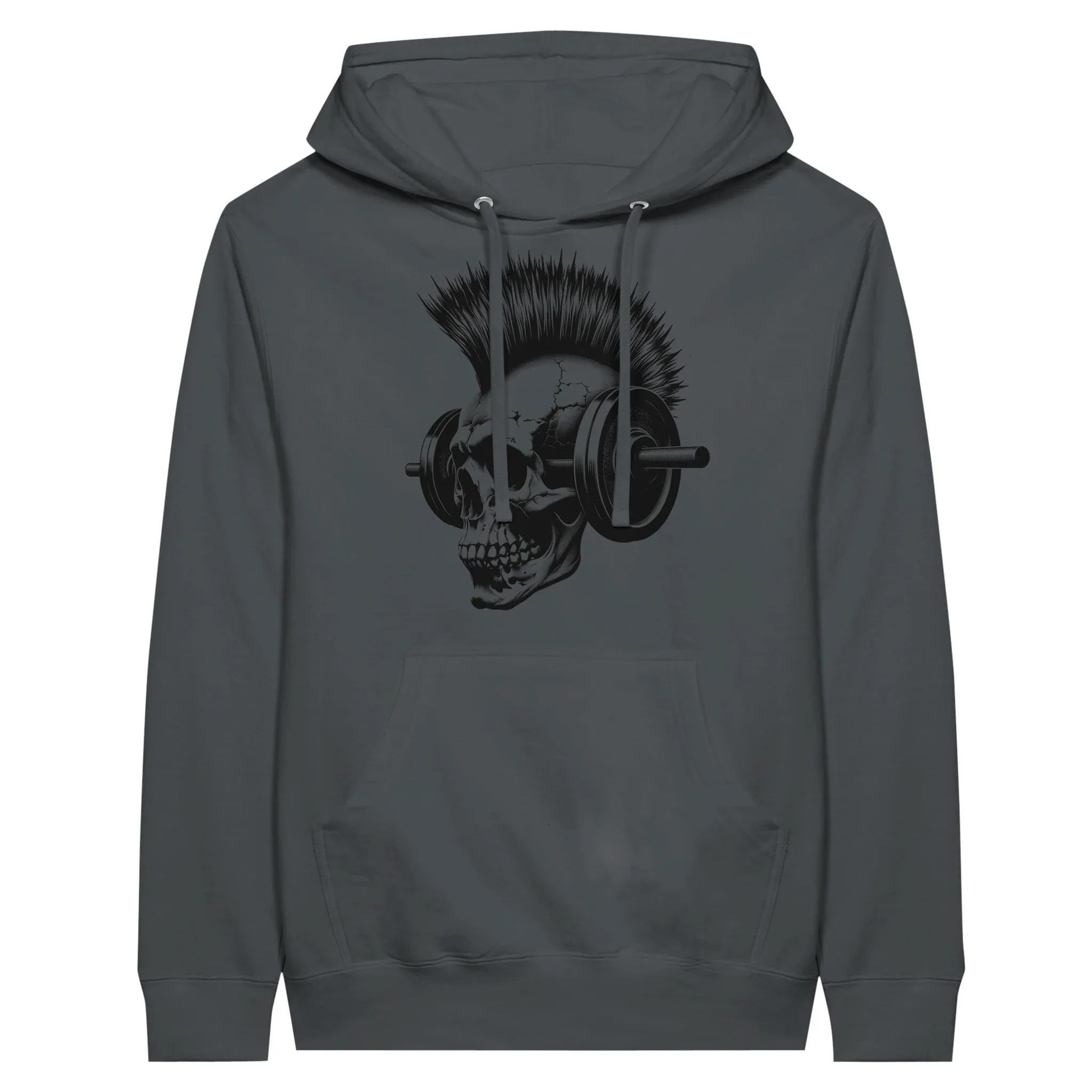 Punk Rock Skeleton Unisex Pullover Hoodie