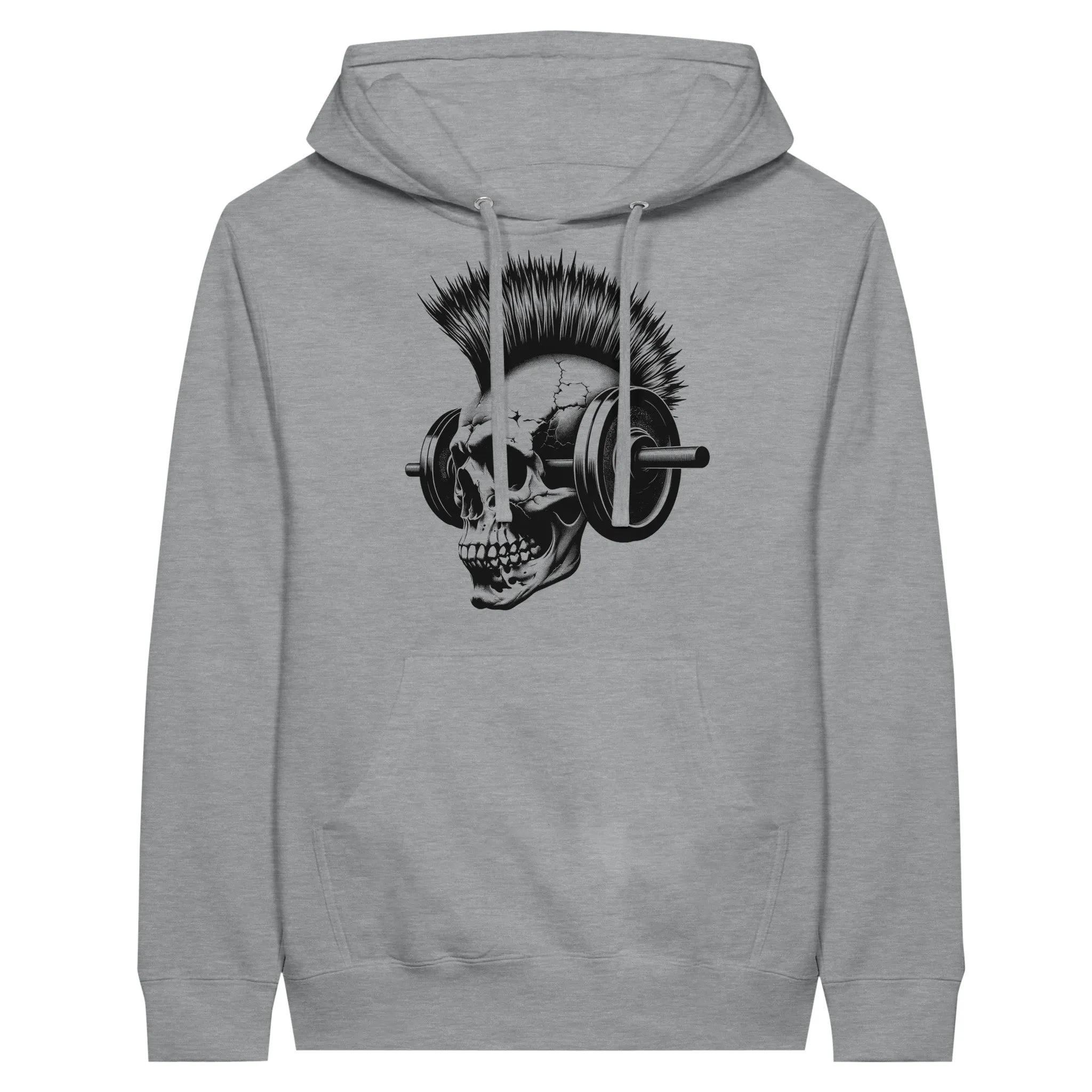 Punk Rock Skeleton Unisex Pullover Hoodie