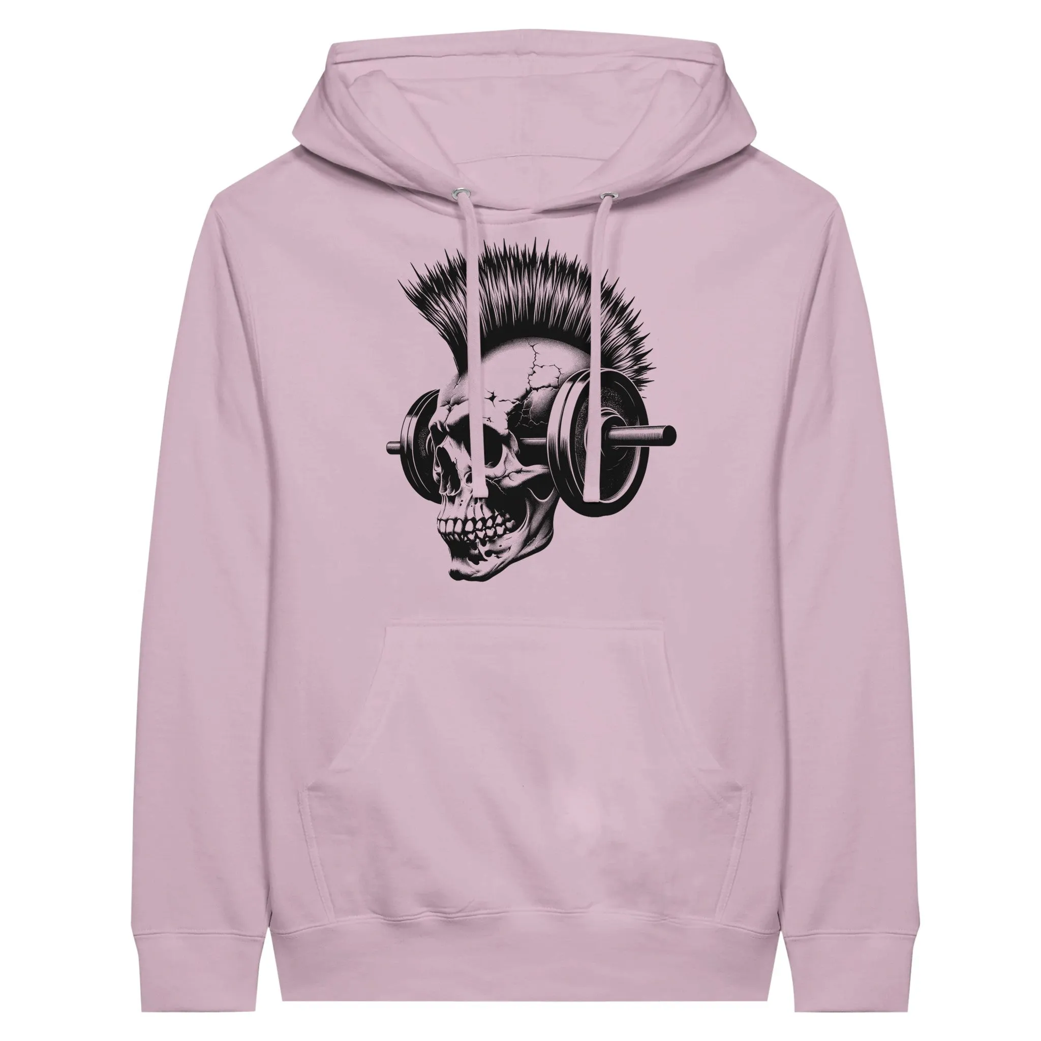 Punk Rock Skeleton Unisex Pullover Hoodie