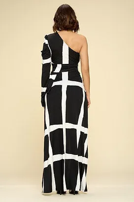"Fierce Mode" One Shoulder Top
