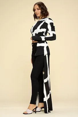 "Fierce Mode" One Shoulder Top
