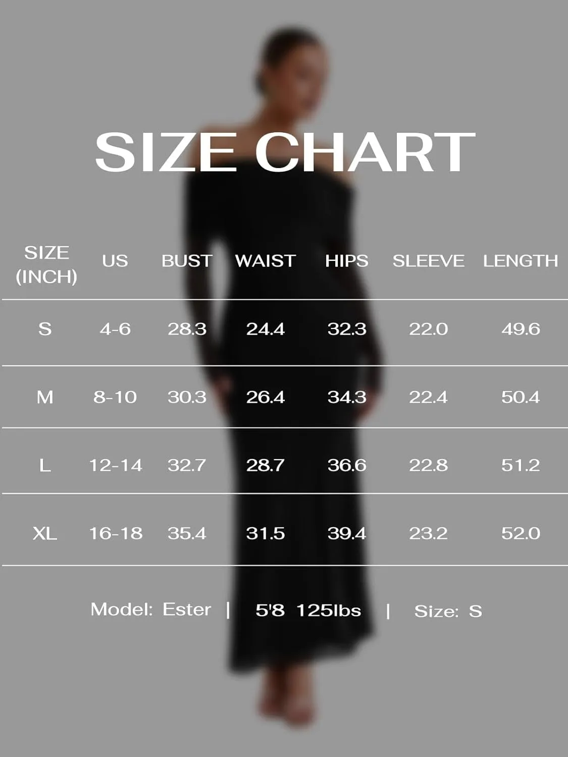 REORIA Women Off Shoulder Long Sleeve Dress Elegant Sexy Stretch Mesh Double Lined Slim Trendy Long Dresses