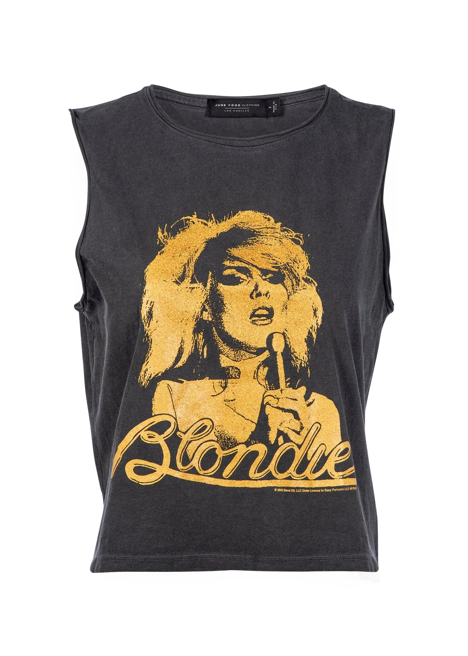 Sleeveless Blondie Band Shirt by Junk Food