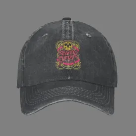 Smashing Pumpkins Distressed Baseball Cap | Alternative Rock Legends Merch by Gothic Outlaws