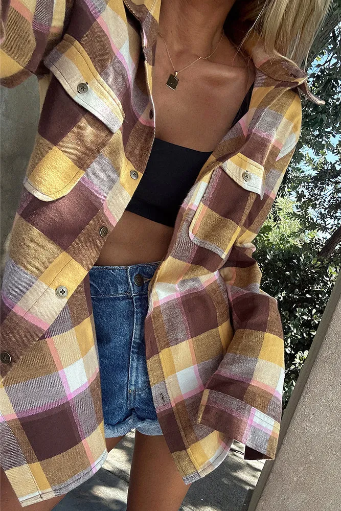 Spell Maverick Flannel - Apricot Blossom