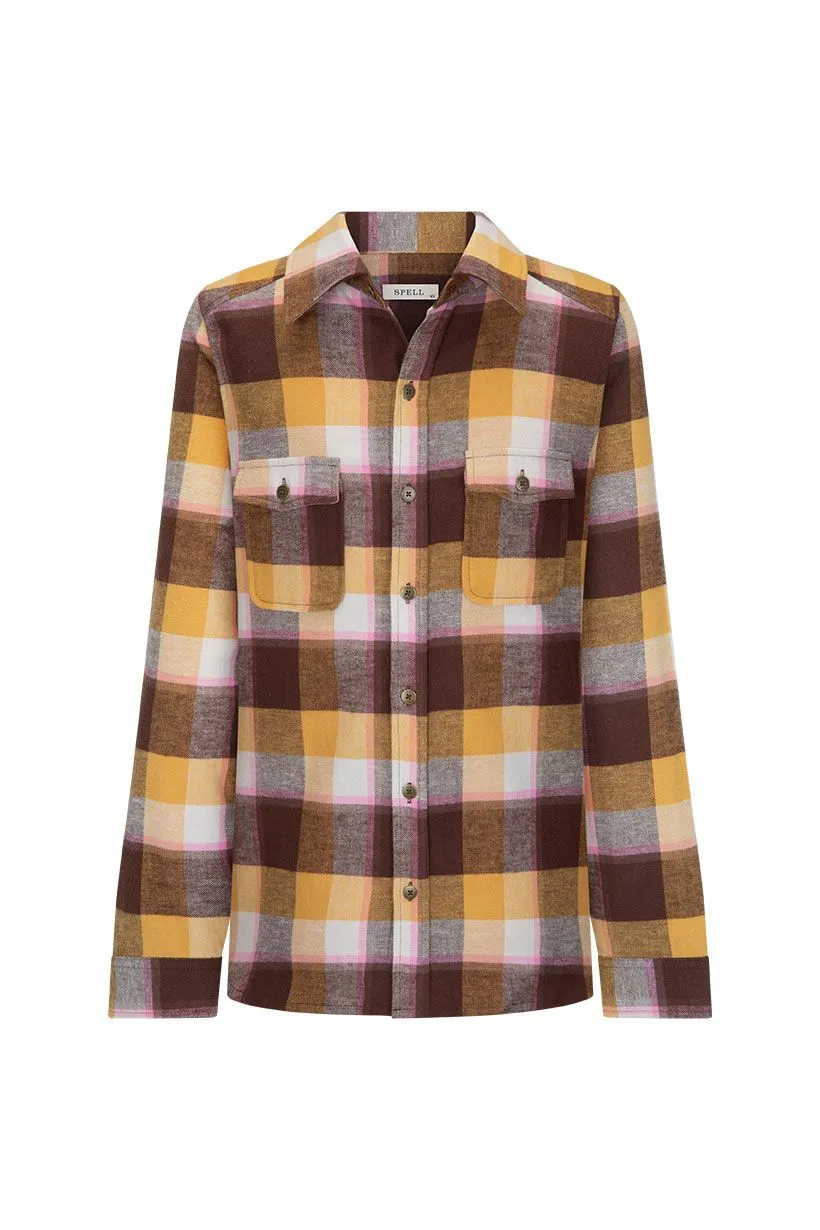 Spell Maverick Flannel - Apricot Blossom