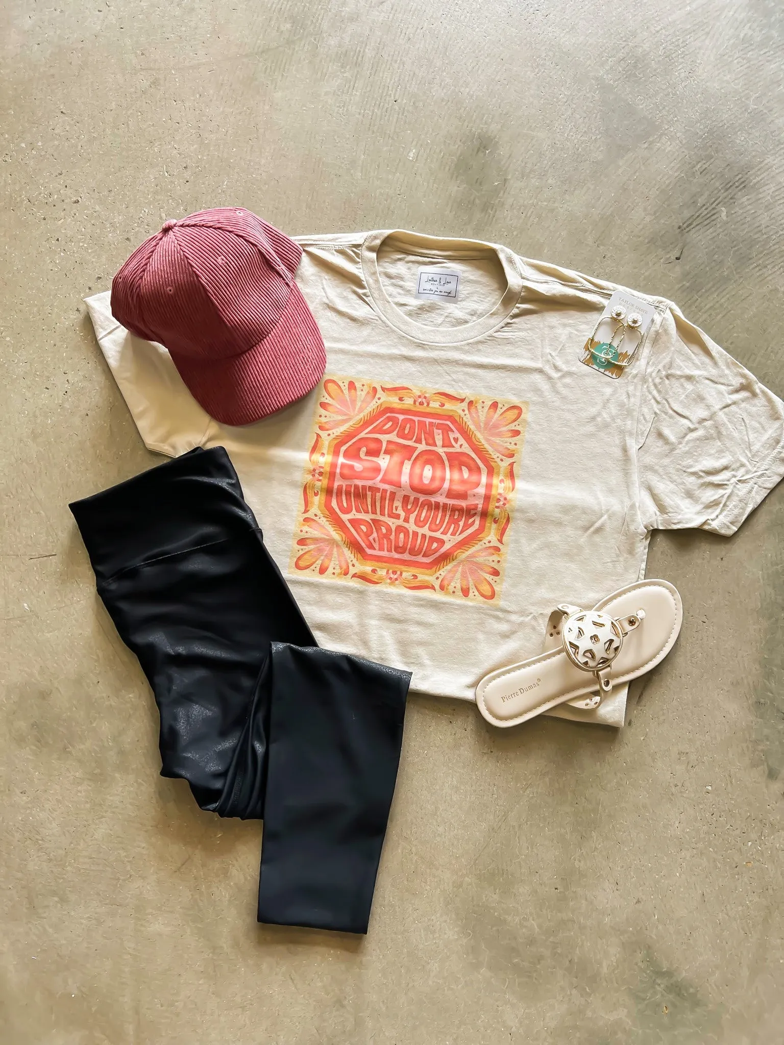 Til You're Proud Graphic Tee