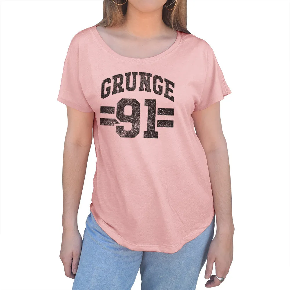 Women's Grunge 91 Scoop Neck T-Shirt