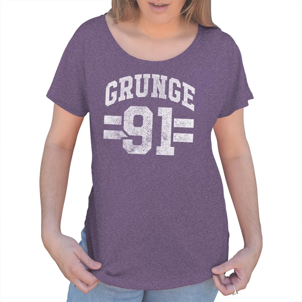 Women's Grunge 91 Scoop Neck T-Shirt
