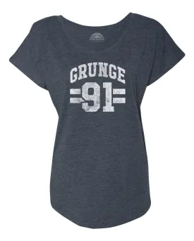 Women's Grunge 91 Scoop Neck T-Shirt