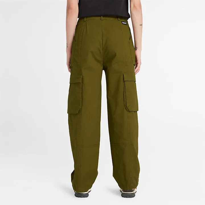 Woven Utility Trouser For Women