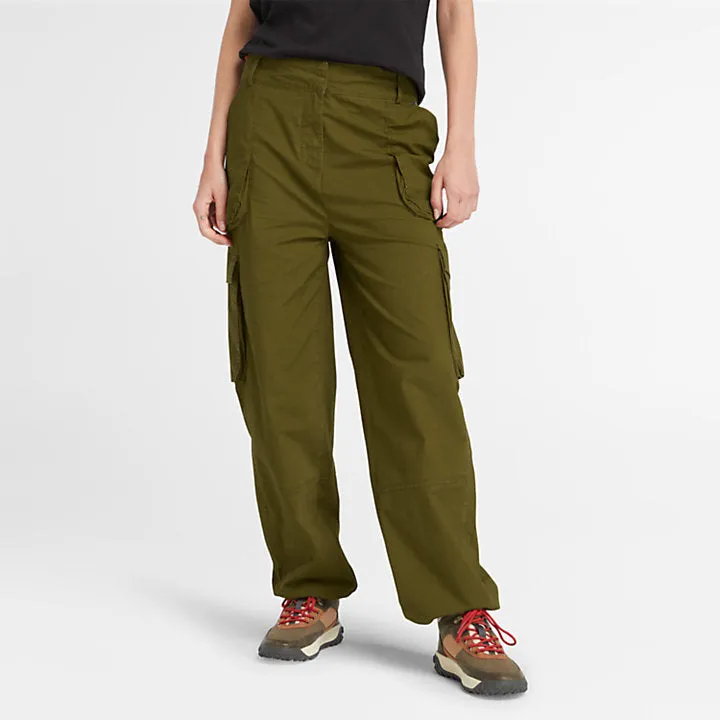 Woven Utility Trouser For Women