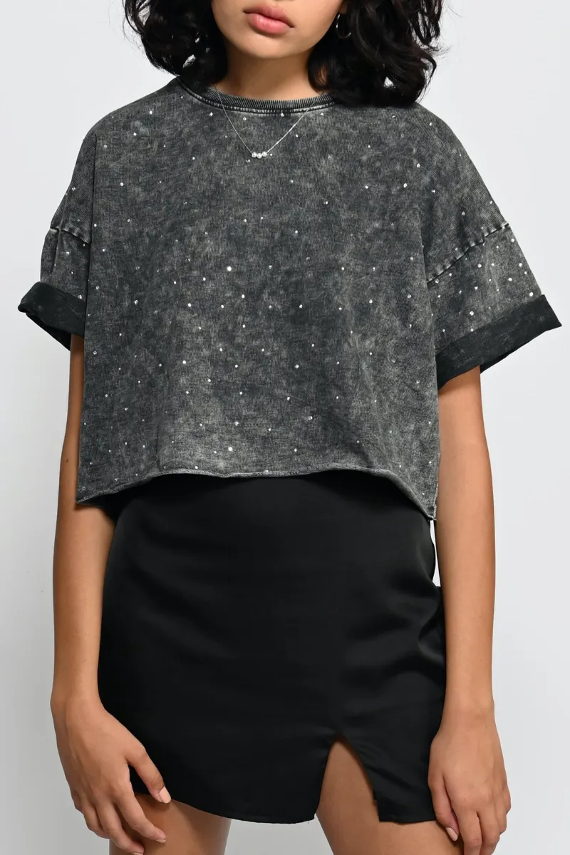 Zoe Studded Crop