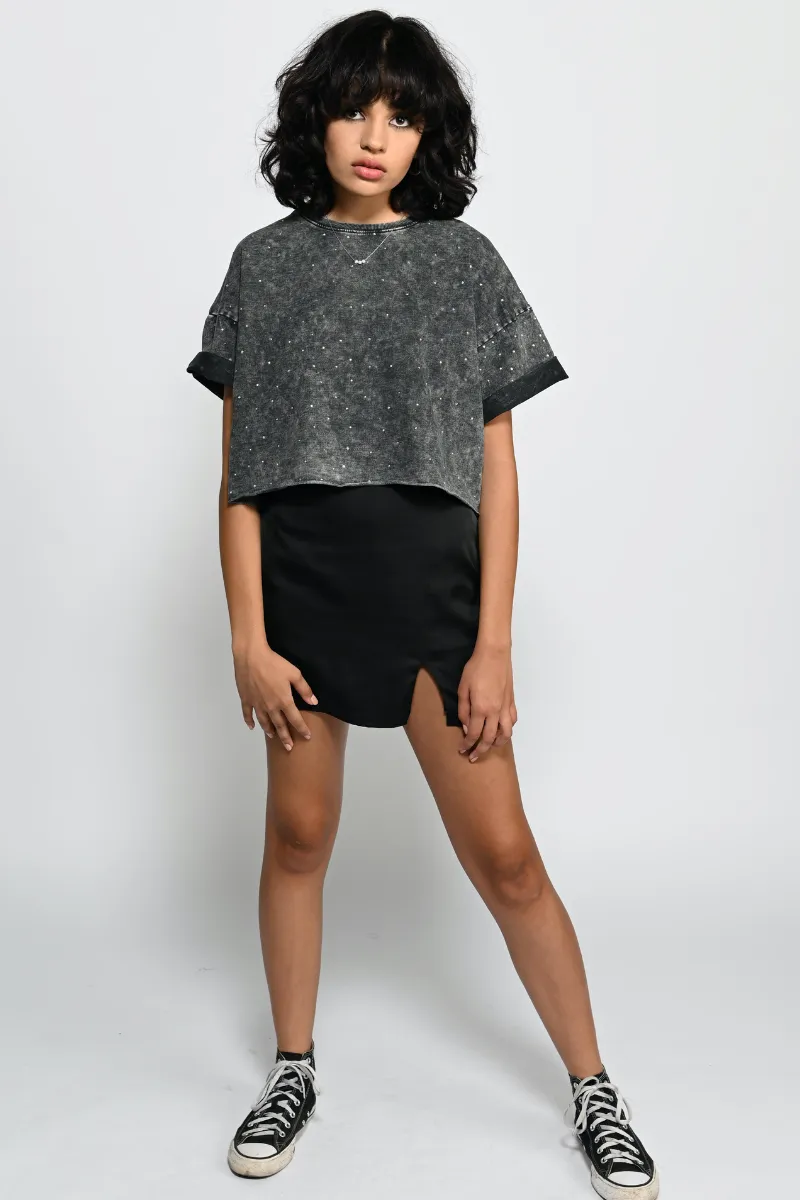 Zoe Studded Crop